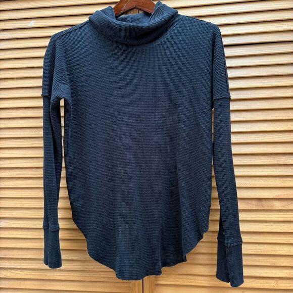 TNA Aritiza Waffle knit long sleeve XS - Picture 3 of 7